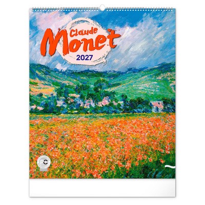 Claude Monet, képes falinaptár 2027