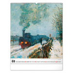 Claude Monet, képes falinaptár 2027