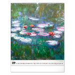 Claude Monet, képes falinaptár 2027