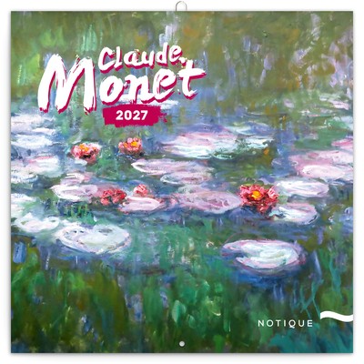 Claude Monet, képes lemeznaptár 2027