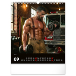 Dreamy Firefighters, képes falinaptár 2027