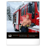 Dreamy Firefighters, képes falinaptár 2027