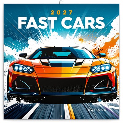 Fast Cars, képes lemeznaptár 2027