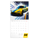 Fast Cars, képes lemeznaptár 2027