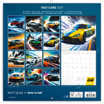 Fast Cars, képes lemeznaptár 2027