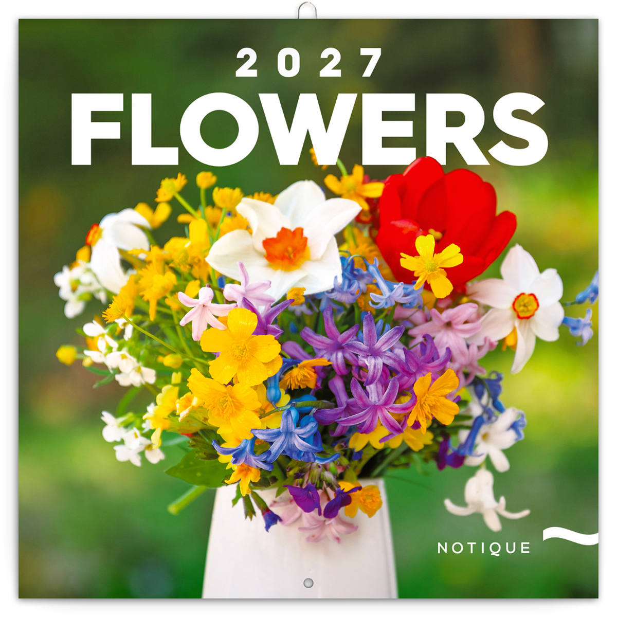 Flowers, képes lemeznaptár 2027 Flowers, képes lemeznaptár 2027