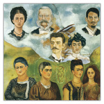 Frida Kahlo, képes lemeznaptár 2027