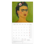 Frida Kahlo, képes lemeznaptár 2027