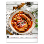 Gourmet, képes falinaptár 2027 Gourmet, képes falinaptár 2027