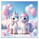Happy Unicorns, képes lemeznaptár 2027