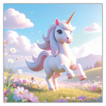 Happy Unicorns, képes lemeznaptár 2027