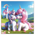 Happy Unicorns, képes lemeznaptár 2027