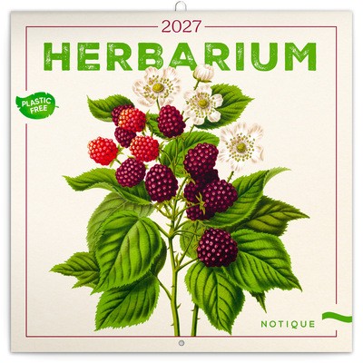 Herbarium, képes lemeznaptár 2027