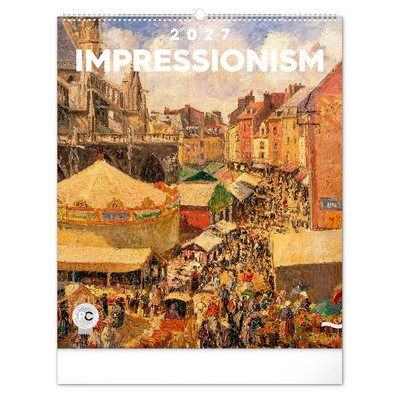Impressionism, képes falinaptár 2027