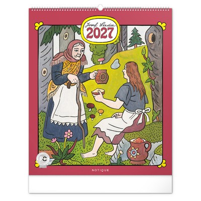 Josef Lada, képes falinaptár 2027