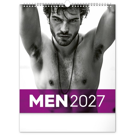 Men, képes falinaptár 2026