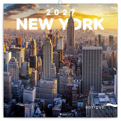 New York, képes lemeznaptár 2027