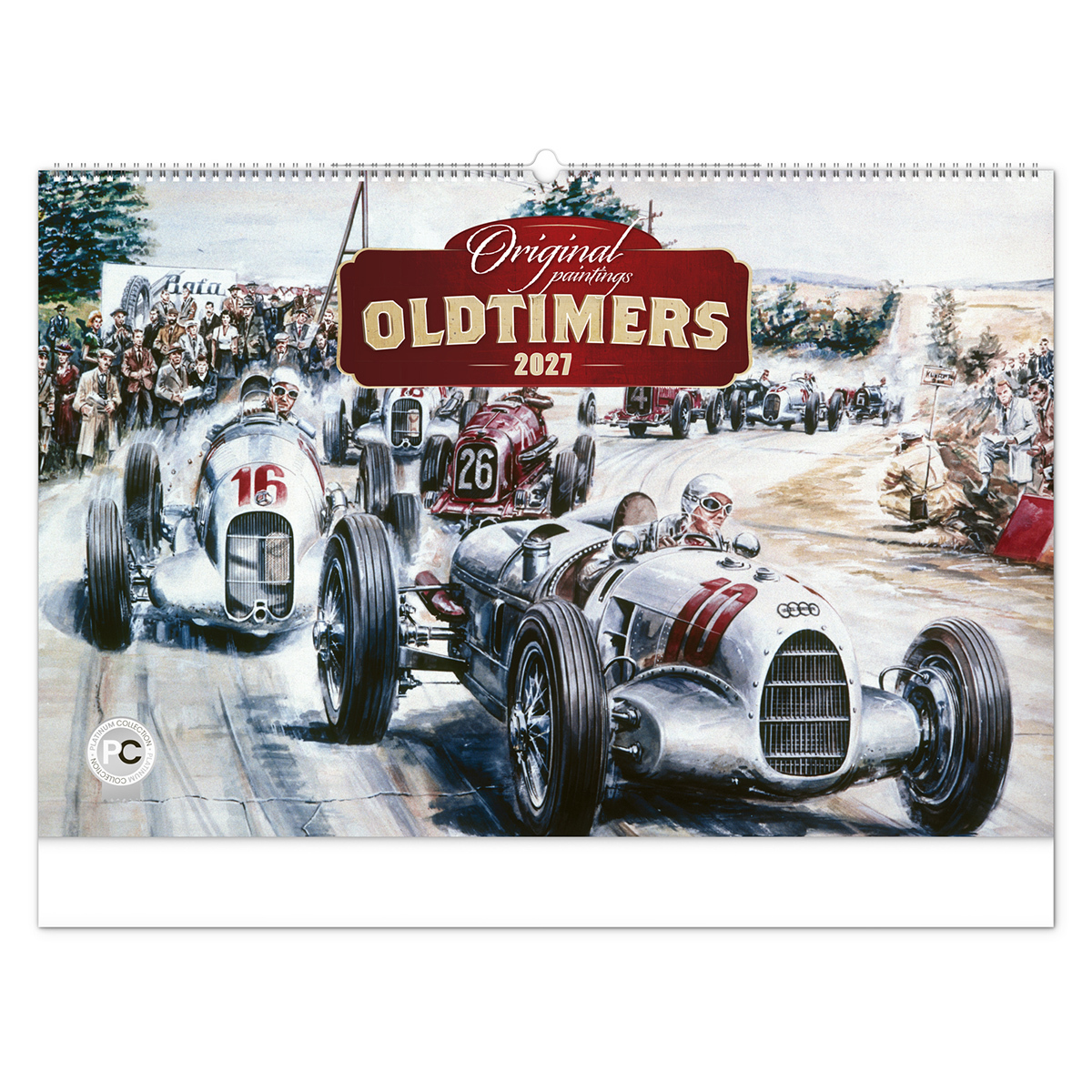 Oldtimers - Václav Zapadlík, képes falinaptár 2026 Oldtimers - Václav Zapadlík, képes falinaptár 2026