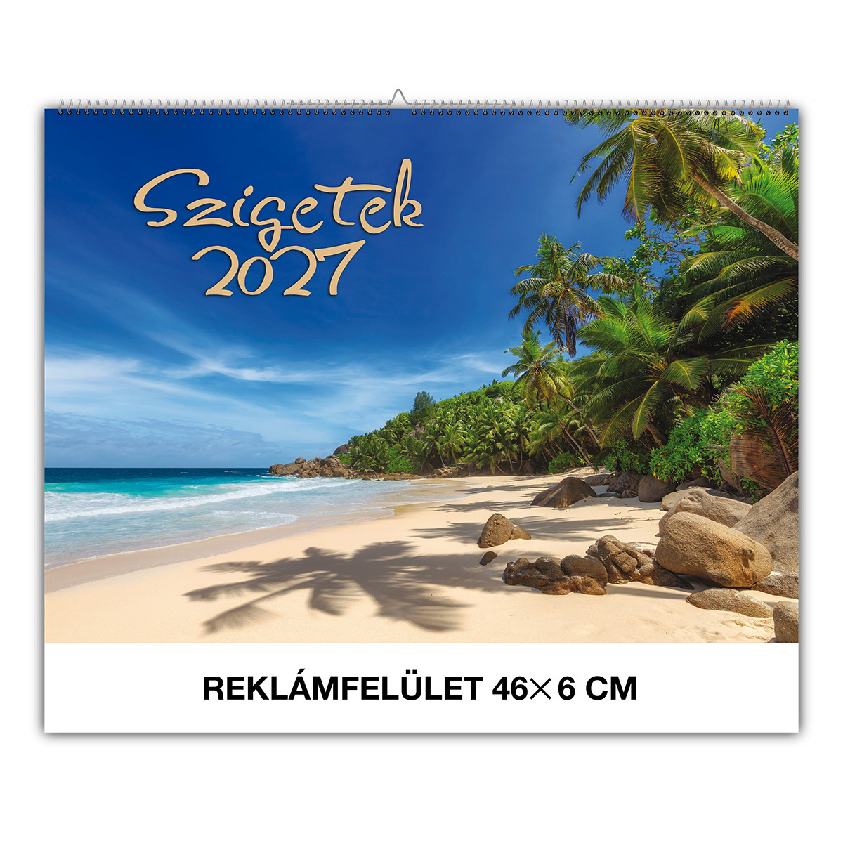 Szigetek, képes falinaptár 2027 Szigetek, képes falinaptár 2027