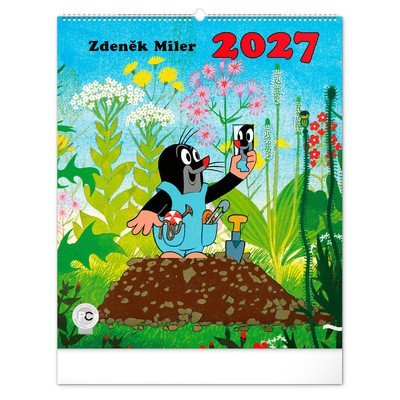 The Little Mole, képes falinaptár 2027