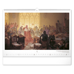 The Slav Epic - Alphonse Mucha, képes falinaptár 2027