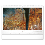 The Slav Epic - Alphonse Mucha, képes falinaptár 2027