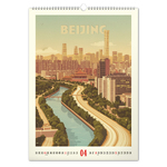 Vintage Posters - World Cities, képes falinaptár 2027