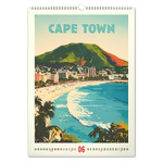 Vintage Posters - World Cities, képes falinaptár 2027