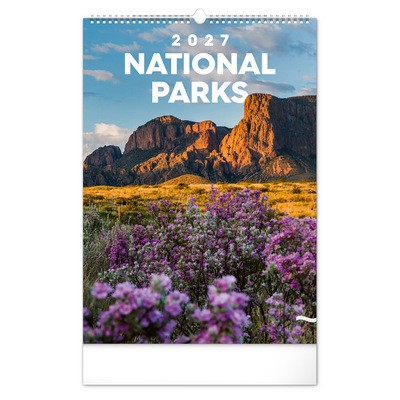 World National Parks, képes falinaptár 2027