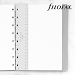 Filofax Notebook Vonalzó / oldal jelölő A5 Átlátszó