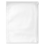 Filofax Boríték Zipzáras A5 Átlátszó