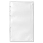 Filofax Boríték Zipzáras Personal Átlátszó