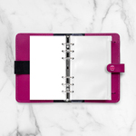 Filofax Boríték Zipzáras Personal Átlátszó