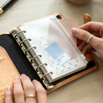 Filofax Boríték Zipzáras Pocket Átlátszó