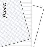 Filofax Clipbook Jegyzetlap vonalas, négyzethálós, üres vegyes csomag A4