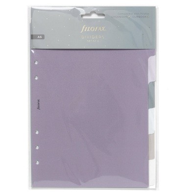 Filofax Elválasztó lapok Bianco 6 regiszter A5 Norfolk