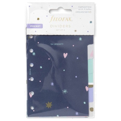 Filofax Elválasztó lapok Bianco 6 regiszter Personal Good Vibes