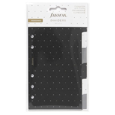 Filofax Elválasztó lapok Bianco 6 regiszter Personal Moonlight