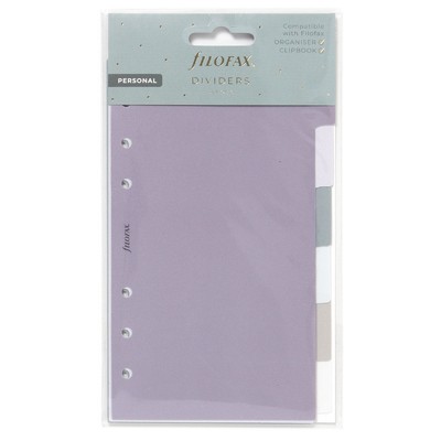 Filofax Elválasztó lapok Bianco 6 regiszter Personal Norfolk