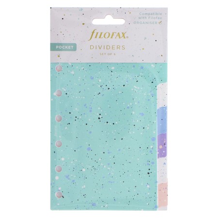Filofax Elválasztó lapok Bianco 6 regiszter Pocket Expressions