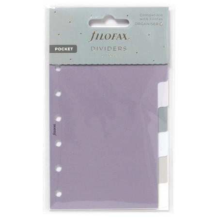 Filofax Elválasztó lapok Bianco 6 regiszter Pocket Norfolk