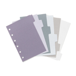 Filofax Elválasztó lapok Bianco 6 regiszter Pocket Norfolk