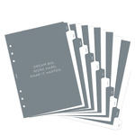 Filofax Elválasztó lapok Január - December A5 Minimal