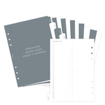 Filofax Elválasztó lapok Január - December A5 Minimal