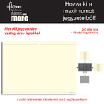 Filofax Flex Jegyzetfüzet Vastag Üres lapokkal A5 Krém