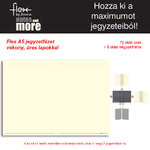 Filofax Flex Jegyzetfüzet Vékony Üres lapokkal A5 Krém