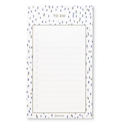 Filofax Jegyzettömb Indigo Tennivalók Personal