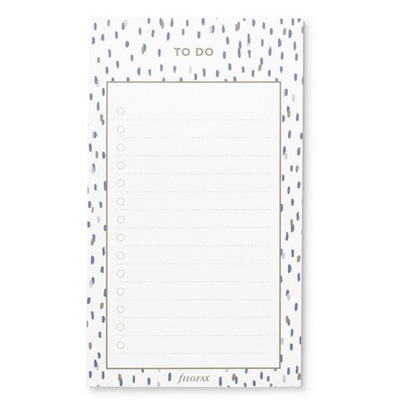 Filofax Jegyzettömb Indigo Tennivalók Personal