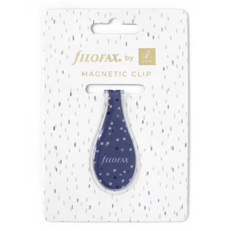 Filofax mágneses clip Indigo