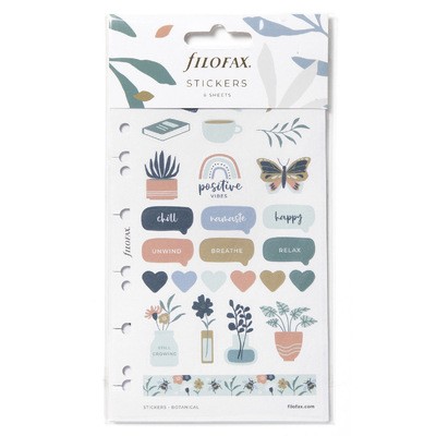 Filofax Matricák Multifit (Personal, A5, A4) Botanical